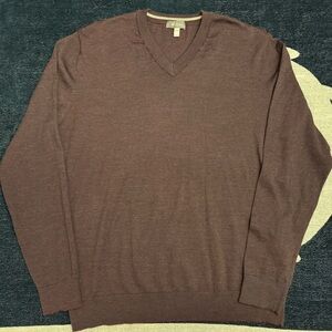 Ibex Merino Blend V Neck Sweater